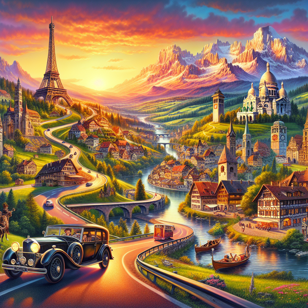 Road trip en Europe : comment organiser le voyage parfait ? en image